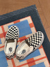 VANS范斯官方 经典款Slip-On经典一脚蹬男女鞋帆布鞋VN000EYEBWW 黑白棋盘格 37 实拍图
