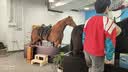 尊潮 办公室地毯商用大面积整块直播间宾馆酒店工程台球室拼块垫满铺 浅灰色-普密P02 4米宽*2.5米【一件=10平方 实拍图