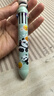 离草 多色0.5mm圆珠笔卡通彩色笔按压十色圆珠笔礼物小朋友创意笔学生文具 1支装【可爱大熊猫】 实拍图