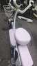 飞鸽电动自行车 新E75新国标电动车2026长续航45KM48V13A铅酸电池智能家用电瓶车可上牌星愿紫 实拍图