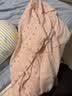 婧麒（JOYNCLEON）月子服纯棉春夏款纱布产后哺乳孕妇睡衣家居服 粉XXL jyz181399 实拍图