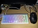 迈从（MCHOSE）Ace 68 V2磁轴键盘Gus同款RT电竞游戏低延迟60pro机械有线连接68键配列FPS双驱动无畏契约 Ace 68 V2 超竞版雾透白 宝马磁轴+RT键 实拍图
