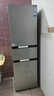 海尔（Haier）「真省电」217L三门家用小户型冰箱抗菌净味一级能效风冷无霜星辉银BCD-217WGHC3E9S9国家补贴 实拍图