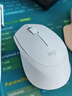 罗技（Logitech）M330 静音鼠标 无线鼠标 办公鼠标 右手鼠标 带无线微型接收器 白色 实拍图