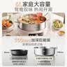 小熊（Bear）0涂层电火锅 鸳鸯锅火锅专用锅家用5-8个人分体可拆洗多功能锅电热锅不锈钢电煮锅6L火锅锅W60S6 实拍图