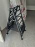 盼盼翼型晾衣架落地铝合金晒衣架折叠免安装PP-980k三层晒网款1.8M 实拍图