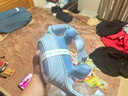 妙界R9揉捶一体肩颈按摩仪颈椎按摩器热敷按摩披肩颈肩腰腿背实用送父母520情人节礼物男女 蓝 实拍图