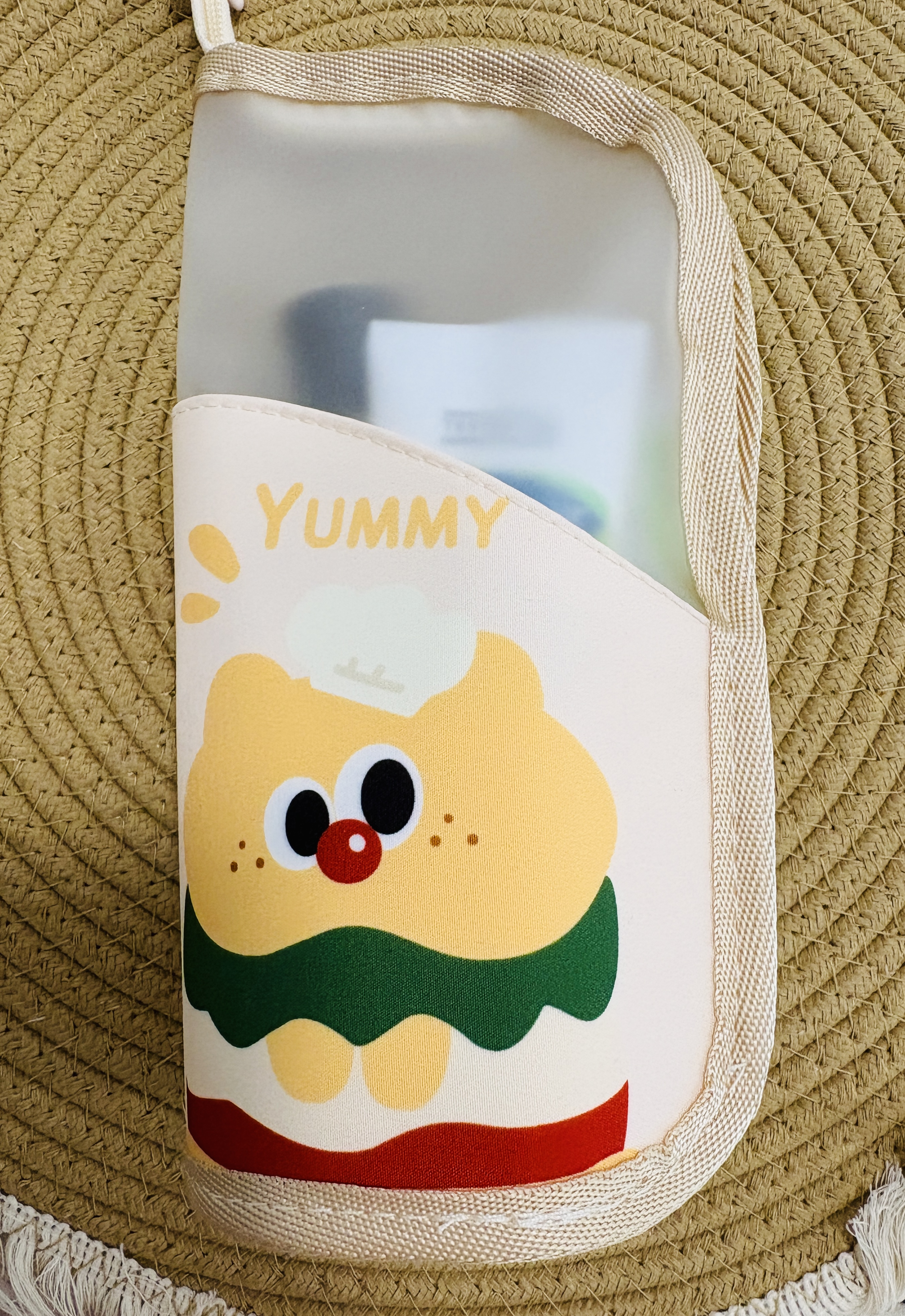 范爷家站立式化妆刷收纳包透明洗漱袋防水便携旅行出差笔刷眉笔刷子眼影 实拍图