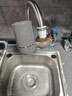 美的（Midea）净水器水龙头过滤器家用自来水滤水器直饮前置过滤器厨房卫生间通用除水垢除余氯双出水可清洗滤芯 一机三芯【两年免换滤芯】 实拍图