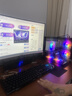 逆昂128G内存酷睿i7升72芯电竞台式机电脑5060电竞主机吃鸡独显办公组装大额补贴家用游戏水冷电脑整机 主机+27英寸【高刷显示器+键鼠套装】 套七：i9级58芯/RTX4050/1T/电竞直播 实拍图