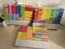 Hape(德国)进口山毛榉木质玩具80粒数字字母积木儿童节礼物E8022 实拍图