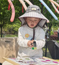 Kocotreekk树儿童防晒帽防紫外线小孩披风帽大檐遮阳帽夏季户外海滩 实拍图