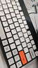 B.O.W航世 K620U有线键盘 办公键盘 超薄便携键盘 79键 台式笔记本巧克力按键小键盘 橙灰黑 实拍图
