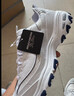 斯凯奇（Skechers）女鞋小白熊女士休闲鞋子厚底增高百搭运动软底老爹鞋女99999863 白色/海军蓝色/WNV 35 实拍图