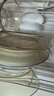 京东京造 盘子 蒸烤适用泡面汤碗沙拉碗盘餐具加大口径19cm*2 实拍图