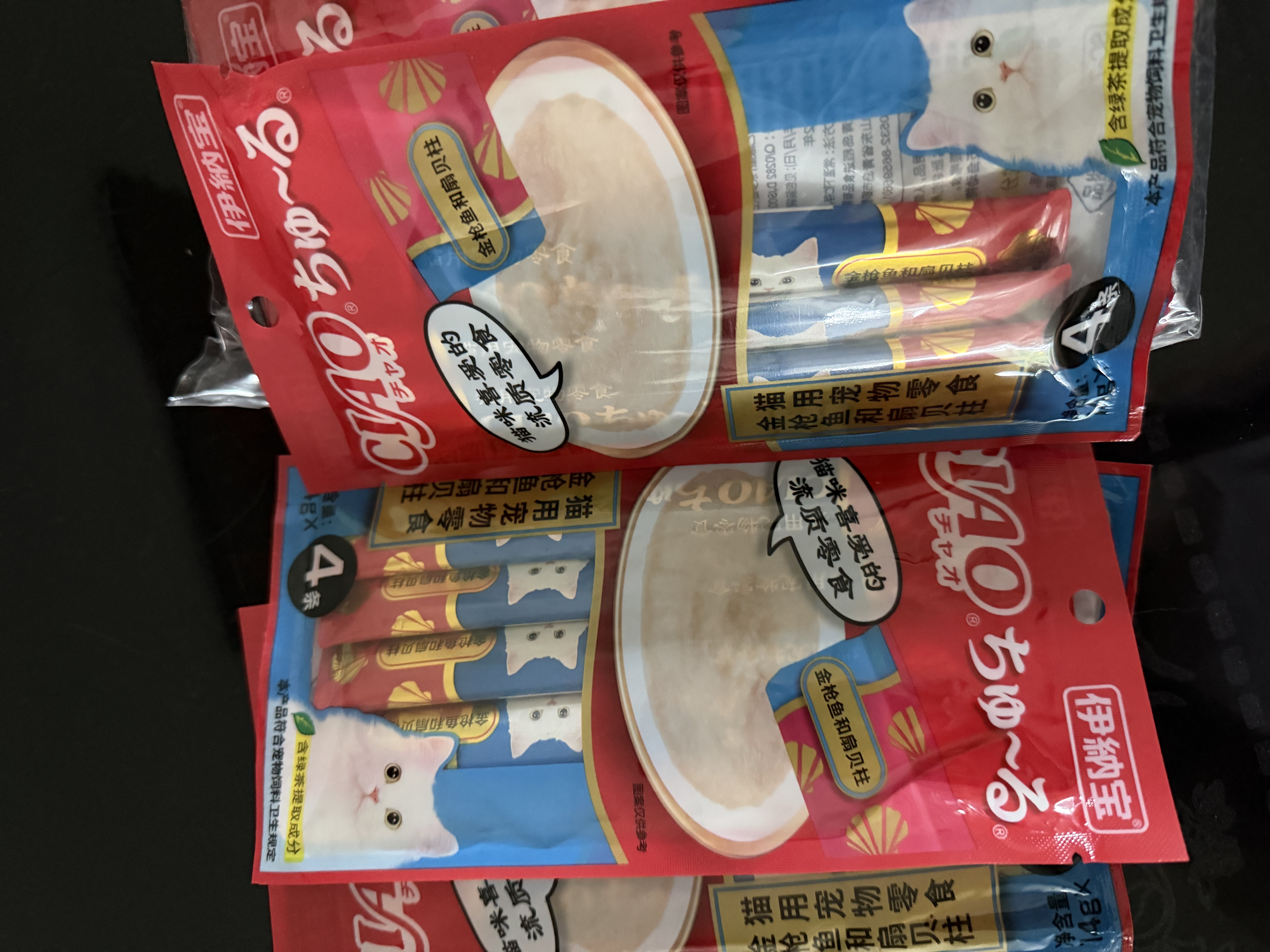 伊纳宝ciao猫零食成猫猫条宠物零食妙好啾噜流质零食布偶猫湿粮鱼条 金枪鱼+扇贝柱味14g*20条 实拍图