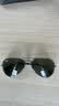 雷朋（RayBan）经典飞行员系列太阳镜男女款墨镜时尚开车出行眼镜0RB3025 W0879 枪色镜框绿色镜片 尺寸58 实拍图