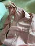金三塔真丝睡衣女夏100%桑蚕丝外穿凉感短袖套装居家服爱人礼物 [主推]香妃色 短袖长裤 XL 实拍图