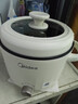 美的（Midea）电煮锅 泡面火锅宿舍小电锅 电蒸锅 多功能家用电热锅 2.6L蒸煮一体 小型2-3人用 配带蒸笼XZE2076 实拍图