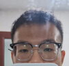 蔡司（ZEISS）镜片近视眼镜框男半框防蓝光辐射可配带散光度数眼睛女钛合金镜架 升级钛材 黑银 配colorein镜片1.74防蓝光 0-1200度 实拍图