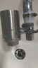 奥克斯（AUX）净水器水龙头过滤器家用直饮前置过滤器自来水滤水器厨房卫生间通用除水垢除余氯双出水可清洗滤芯 一机一芯 【硅藻陶瓷活性炭滤芯】 实拍图