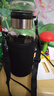 【送杯套】大容量加厚玻璃杯子便携杯茶水分离带杯套泡茶水杯 透明 1000ml吨吨桶 1只装 实拍图