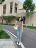 viney【彭小苒同款】牛皮托特包包女包单肩包生日礼物高级感送女友老婆 【米白】高档品牌大容量手提包 实拍图