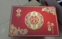June bride加厚彩礼箱礼金箱结婚用品定亲订婚聘礼提亲彩礼盒红色钱箱6-12万 实拍图