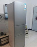 海尔（Haier）「真省电」310L三门冰箱抗菌净味一级能效风冷无霜BCD-310WGHD3E7WV(银)国家补贴 实拍图