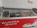 澳柯玛（AUCMA）602L雪糕柜商超卖场海鲜生鲜速冻保鲜冰柜商用玻璃门冷冻展示柜零下30℃1级能效SD-602 实拍图