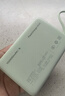 vivo 22.5W自带线充电宝 薄荷绿 10000mAh 3C认证可上飞机 跨品牌快充兼容 适配iqoo华为小米oppo苹果 实拍图
