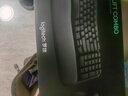 罗技（Logitech）Wave Combo 无线人体工学键鼠套装 垂直鼠标 无线蓝牙鼠标 办公键盘 无线键盘 蓝牙键盘 黑色 实拍图