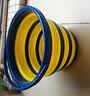 固特异（Goodyear）折叠洗车桶大容量PP折叠水桶收纳便携野营钓鱼车载汽车水桶手提式 10L 实拍图