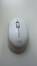 罗技（Logitech）M330 静音鼠标 无线鼠标 办公鼠标 右手鼠标 带无线微型接收器 白色 实拍图