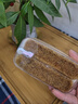 拜杰饼干蛋糕盒子透明饼干包装盒食品密封罐储物罐塑料6个300ML露营 实拍图