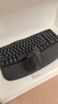 罗技（Logitech）Wave Combo 无线人体工学键鼠套装 垂直鼠标 无线蓝牙鼠标 办公键盘 无线键盘 蓝牙键盘 黑色 实拍图