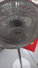 美的（Midea）【品质推荐】七叶轻音柔风电风扇/家用省电落地扇/台式电扇/广角摇头节能宿舍小型风扇 SAE35CA 实拍图