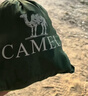 骆驼（CAMEL）户外吊床 成人防侧翻吊床秋千 A1S3GA102 蓝色彩条 (200*100) 实拍图