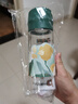富光塑料杯随手杯大容量男女便携太空杯学生水杯运动带盖水杯子600ml 实拍图