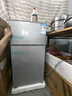 新飞冰箱小型租房用 一级能效冷 藏冷冻两用1-2人家用小冰箱 出租房双门电冰箱办公室两门 26年升级 76A一级能效【保鲜盒款】银 实拍图