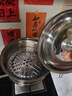 爱仕达（ASD）蒸锅304不锈钢三层家用汤锅蒸煮炖 双层复底28CM大容量蒸笼G3 实拍图