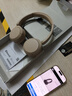 索尼（SONY）WH-CH520 舒适高效无线头戴式蓝牙耳机 舒适佩戴 音乐耳机 米色 618 520礼物 实拍图