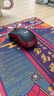 罗技（Logitech）M185鼠标 无线鼠标 办公鼠标 对称鼠标 黑色红边 带无线2.4G接收器 实拍图