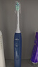 飞利浦（PHILIPS）声波电动牙刷钻石3系 5倍洁齿5种模式520情人节礼物送男生女友HX5181/02蓝 实拍图