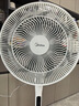 美的（Midea）【闪拆系列】一键闪电拆装直流变频家用语音电风扇一级能效轻音落地扇大风力卧室立式电扇SDJ30BC 实拍图
