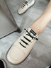 华耐（huanai）小白鞋女板鞋休闲鞋女日常通勤百搭女鞋子 12315150 米色 36 实拍图