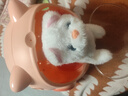 雅斯妮儿童玩具毛绒电动仿真宠物猫会动会叫带牵绳3-6岁女孩儿童节礼物 实拍图