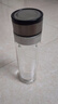 【京东物流配送】高硼硅双层玻璃杯大容量泡茶杯水杯子茶水分离杯 【双层加厚】茶杯350ml1只 实拍图