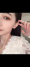 芯奢S999足银星月耳钉女士小众设计拧扣儿童养耳洞免摘耳骨钉耳饰纯银 S999足银星月耳钉一对 实拍图