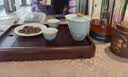 文白茶盘茶台家用2026新款高端轻奢茶海托盘沥水盘小型一人功夫泡茶盘 实拍图